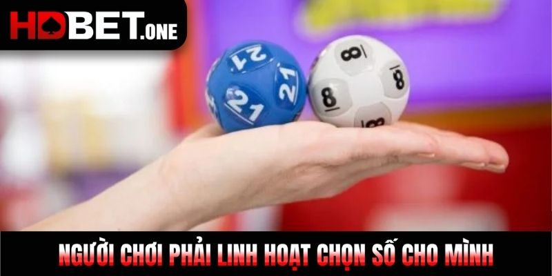 Người chơi phải linh hoạt chọn số cho mình