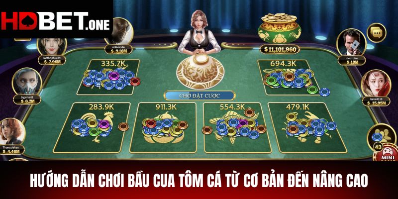 Hướng Dẫn Chơi Bầu Cua Tôm Cá Từ Cơ Bản Đến Nâng Cao